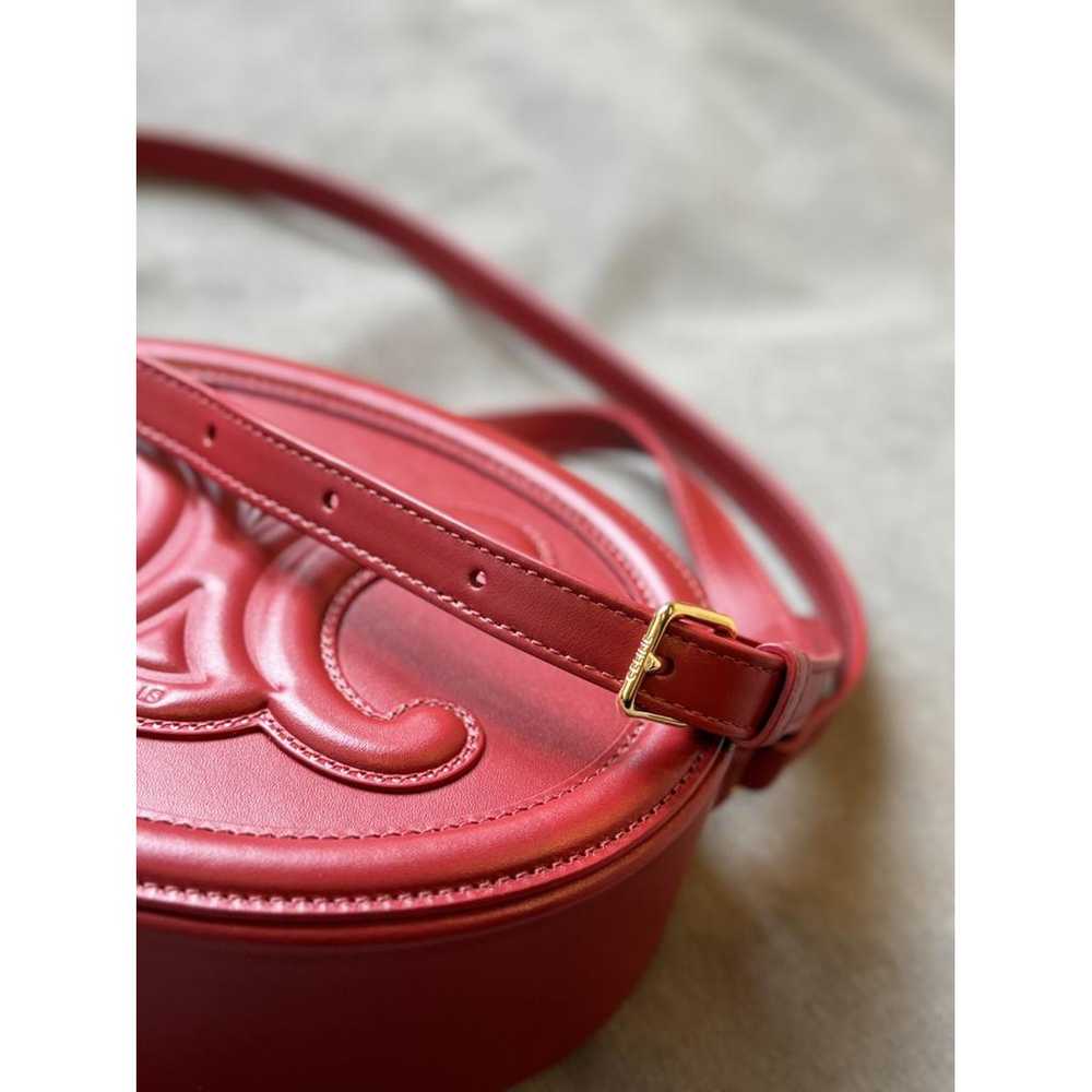 Celine Triomphe leather crossbody bag - image 3