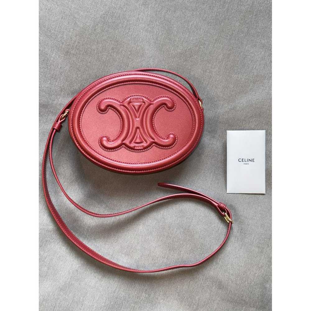 Celine Triomphe leather crossbody bag - image 8