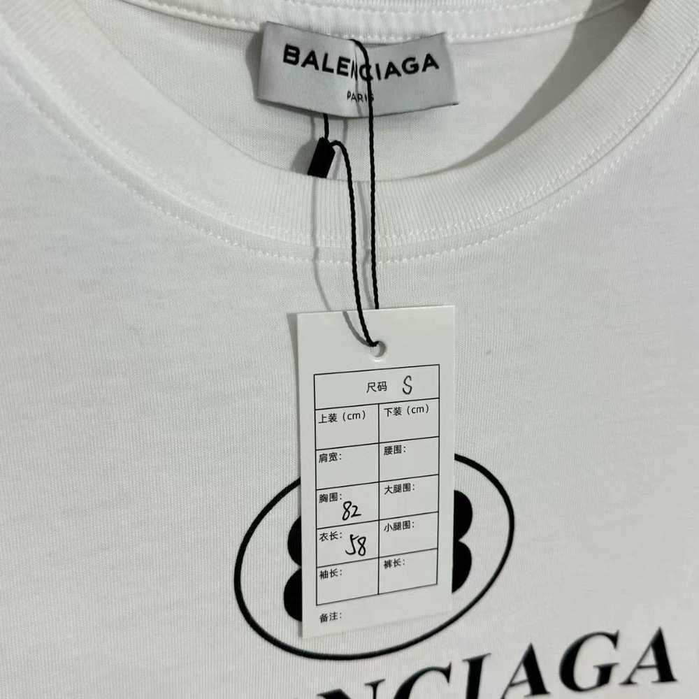 Balenciaga Balenciaga Double B Logo Short Sleeve - image 2