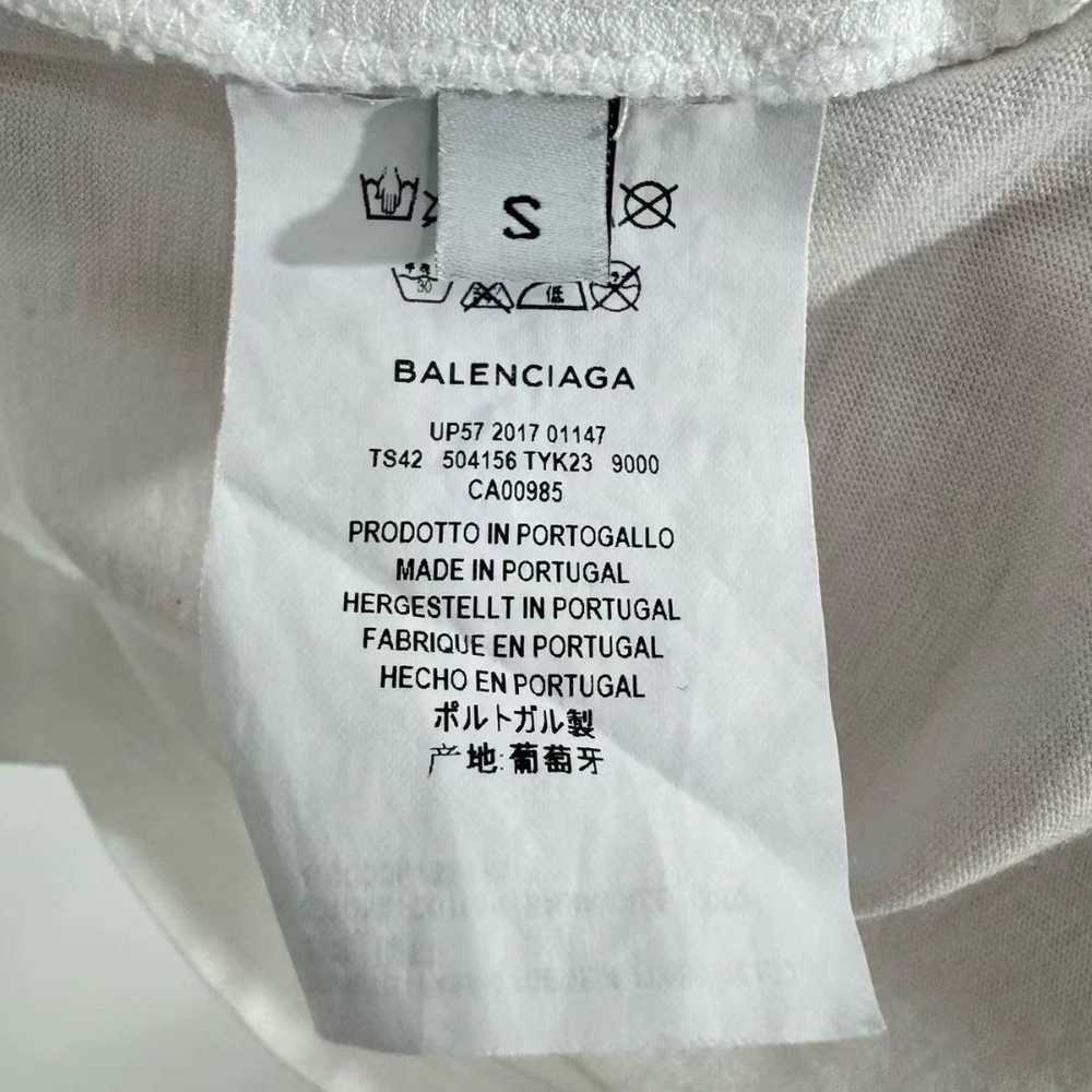 Balenciaga Balenciaga Double B Logo Short Sleeve - image 4