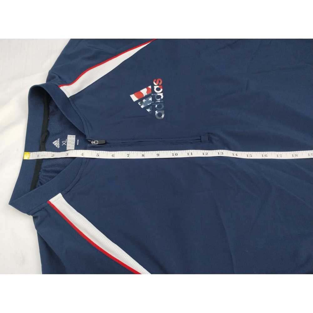 Adidas Adidas Men's Navy Blue Shirt/Windbreaker S… - image 10