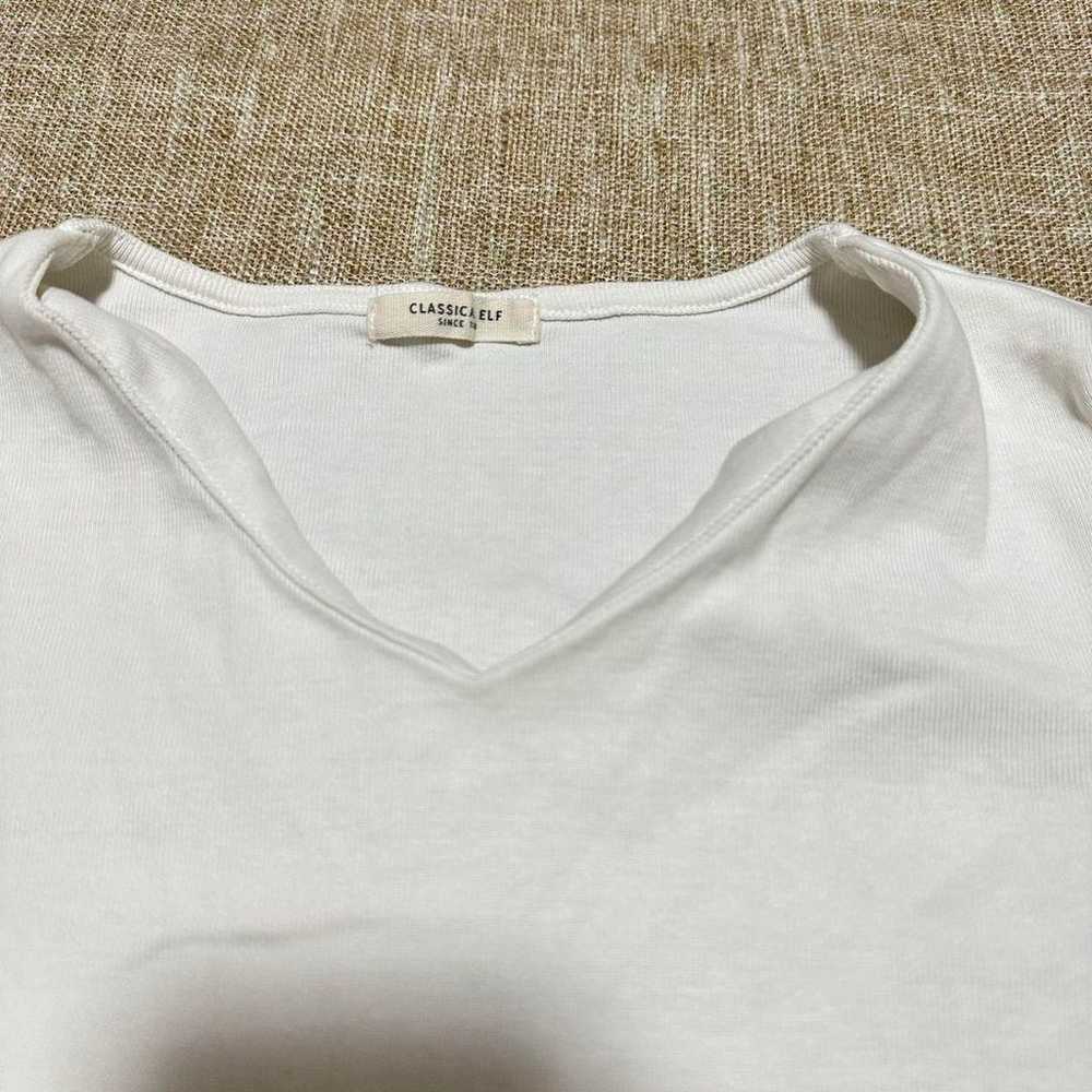 【Classical Elf】 Long Sleeve Cut-Sleeve T-shirt (L) - image 4