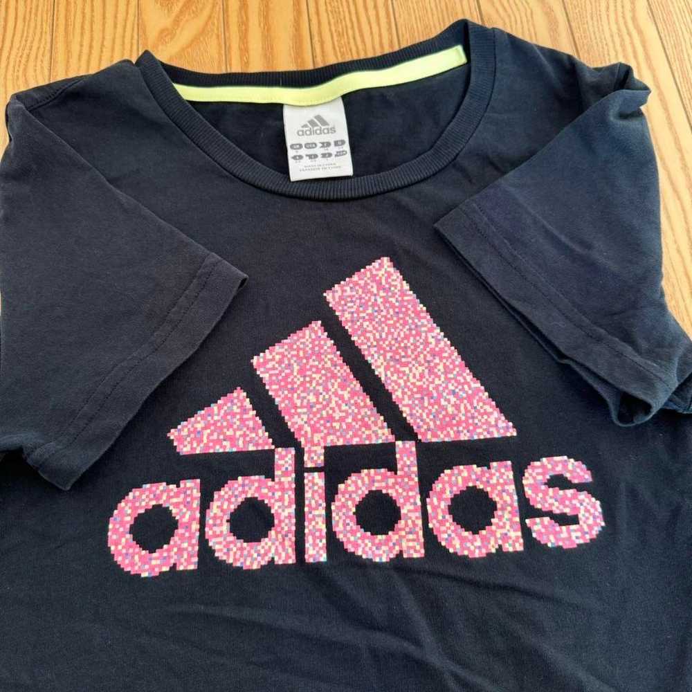 S2931【adidas】L Big Logo Short Sleeve T-shirt - image 7