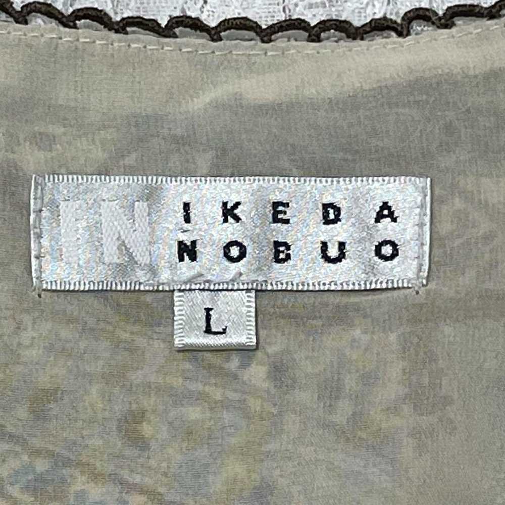 Ikeda Nobuo Camisole L Pattern flashy Green - image 9