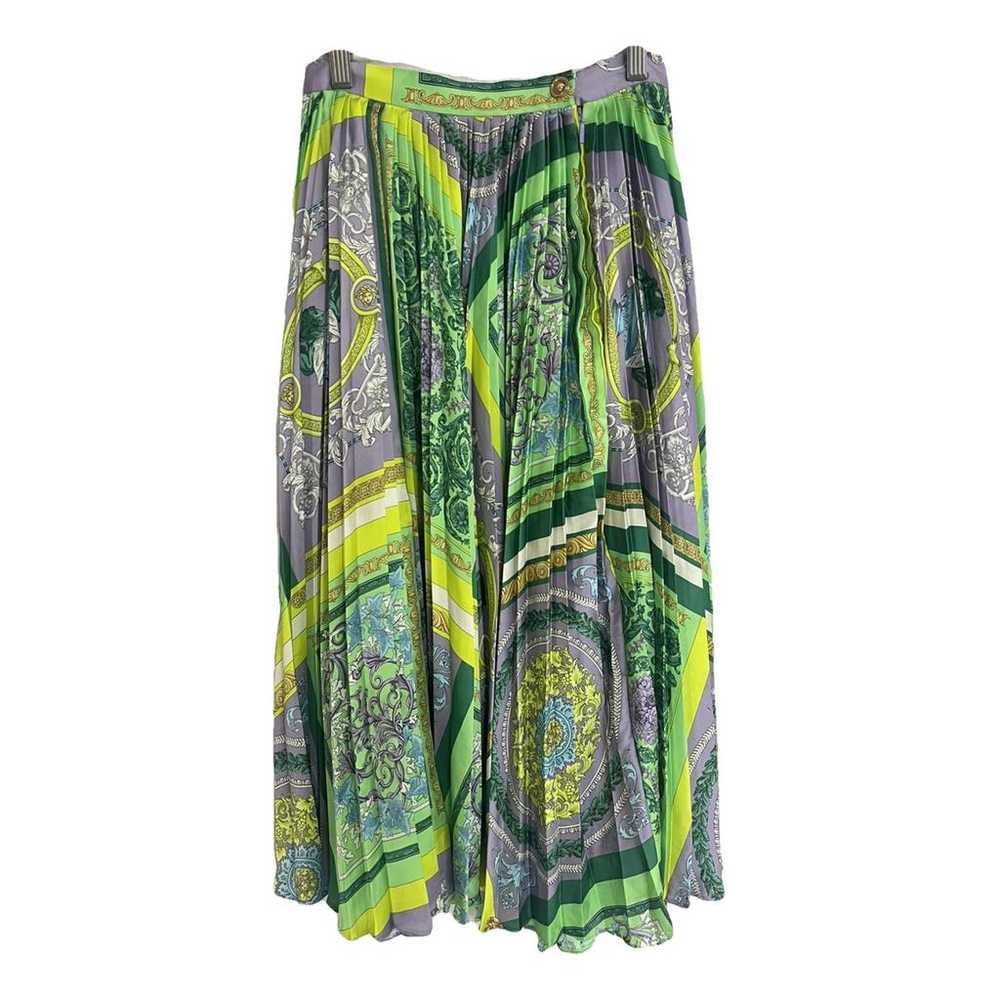 Versace Silk mid-length skirt - image 1