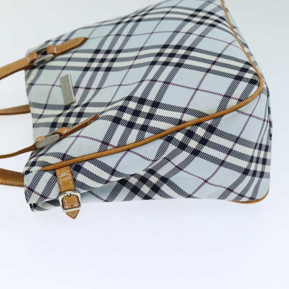 Burberry BURBERRY Nova Check Hand Bag Light Blue … - image 4