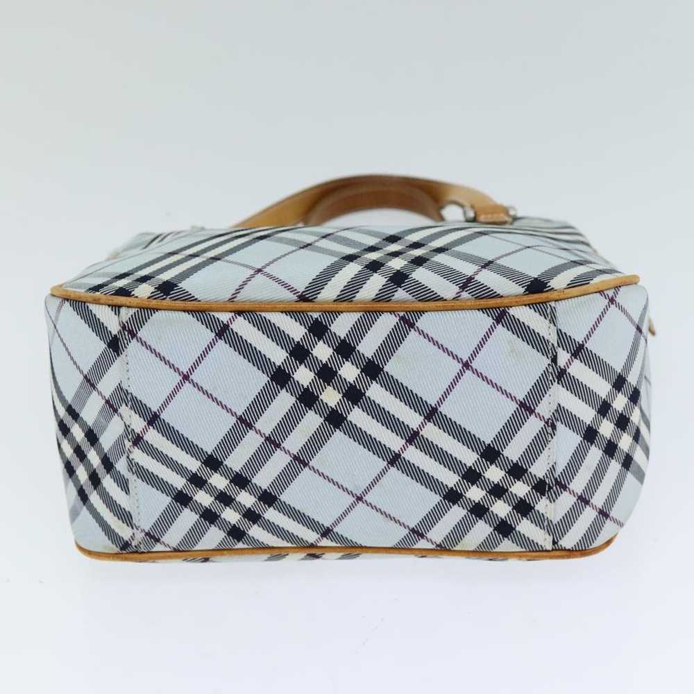 Burberry BURBERRY Nova Check Hand Bag Light Blue … - image 5