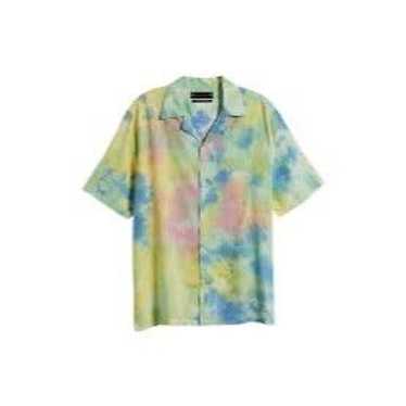 Allsaints Allsaints Pilar Tie Dye Linen Blend Camp