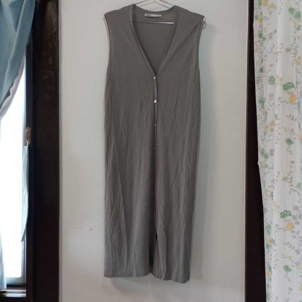 ZARA tunic ladies gray size L s-00298 - image 1