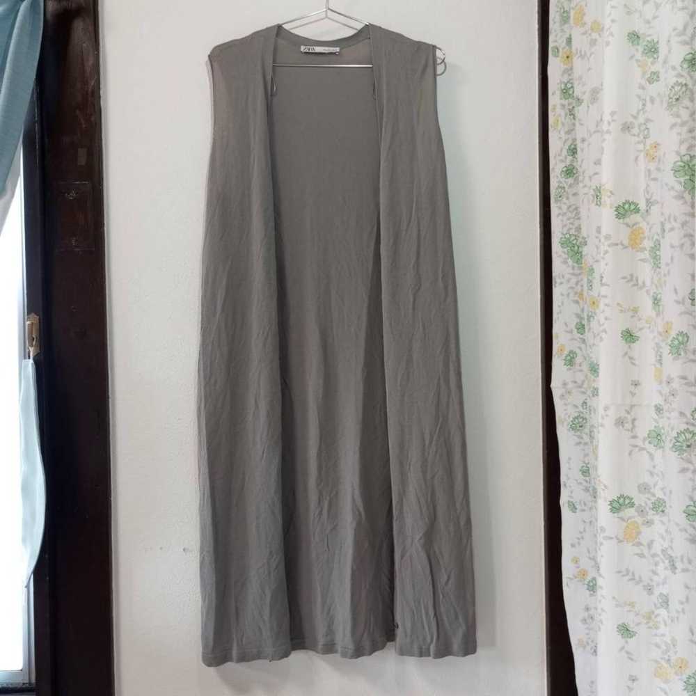 ZARA tunic ladies gray size L s-00298 - image 2