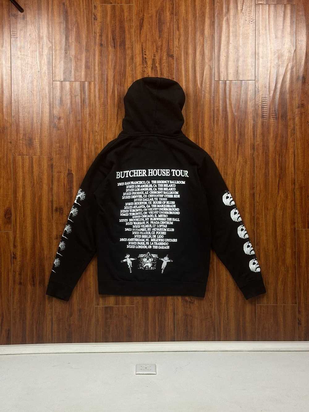 Haunted Mound Sematary Butcher House Tour Hoodie - image 2