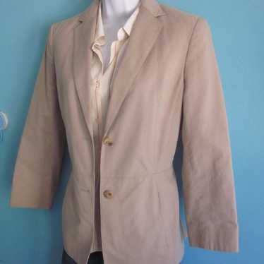 Jaeger Jaeger Summer Cotton Blazer Size 6