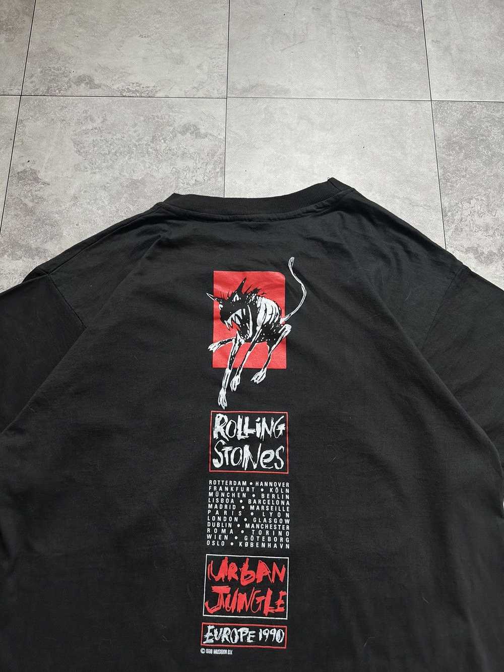 Rock Tees × The Rolling Stones × Tour Tee Vintage… - image 8