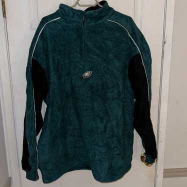 NFL Philadelphia Eagles 1/4 Zip Fleece Long Sleev… - image 1