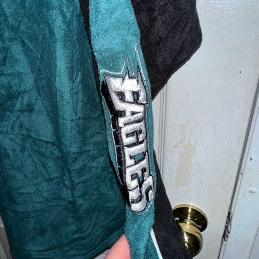 NFL Philadelphia Eagles 1/4 Zip Fleece Long Sleev… - image 5