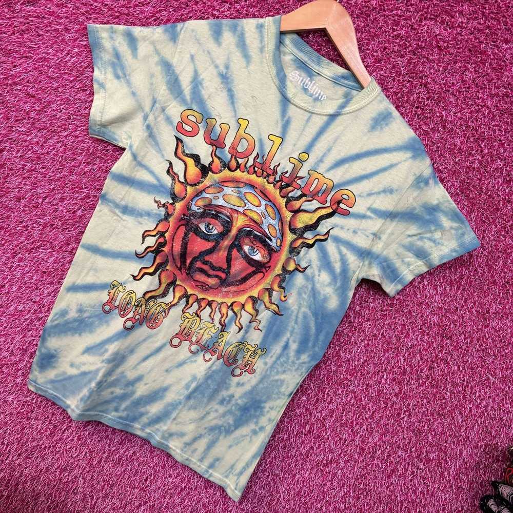 Sublime Sublime Swirl tiedye Sun Logo Rock Tee si… - image 3