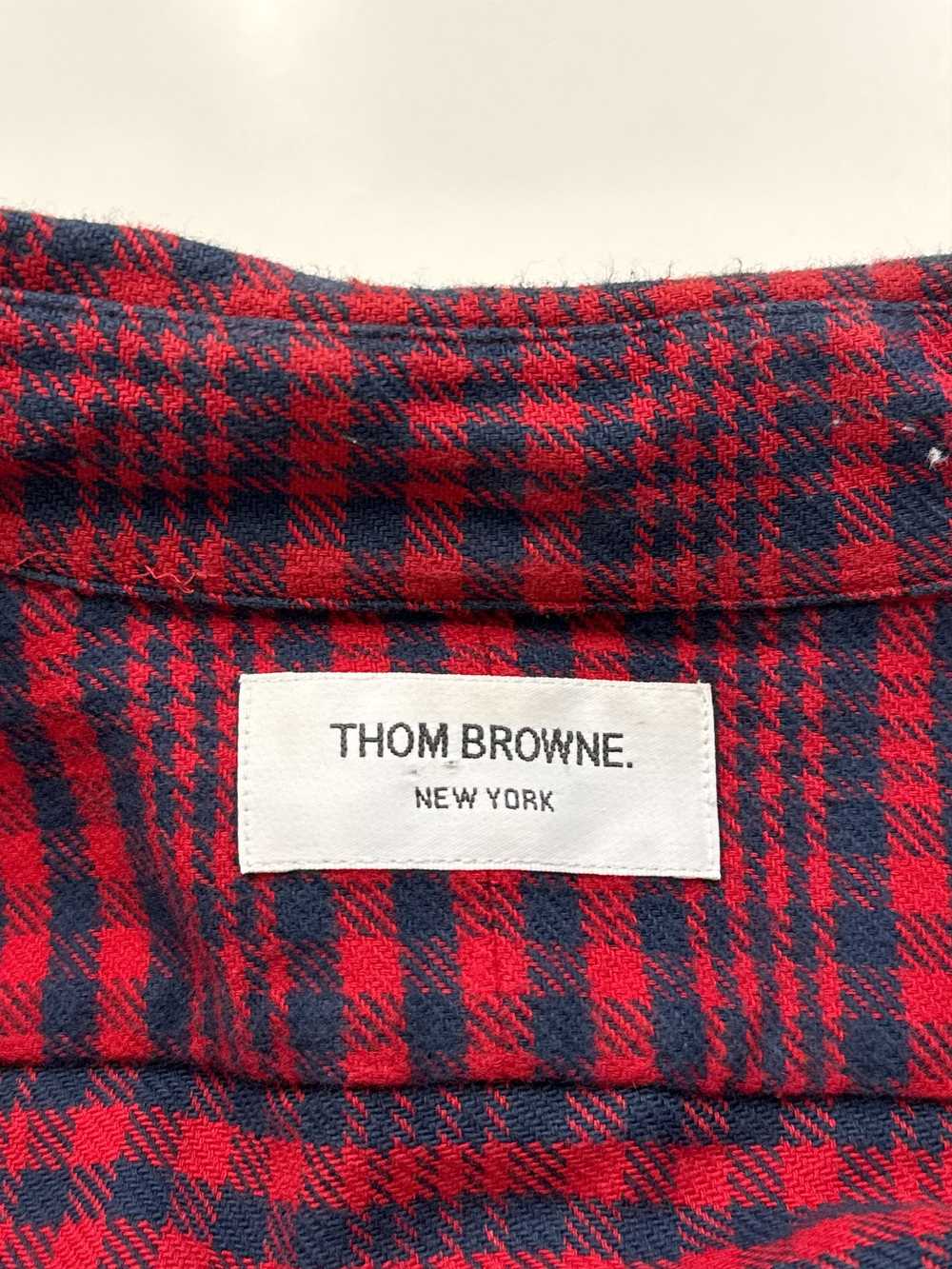 Thom Browne Flannel Shirt - image 3