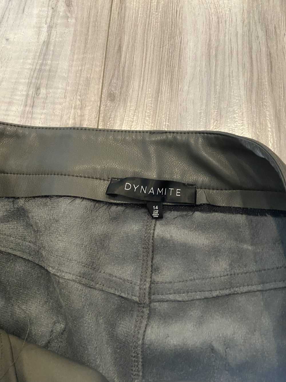 Garage DYNAMITE FAUX LEATHER PANTS - image 4