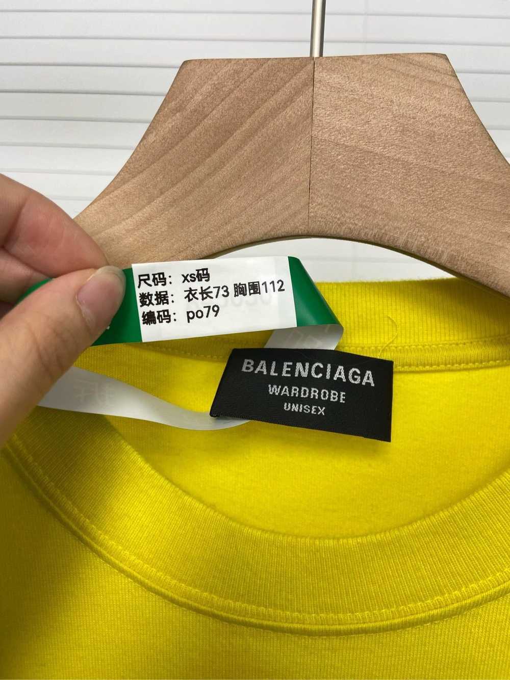 Balenciaga Balenciaga FW21 Logo print retro plain… - image 5