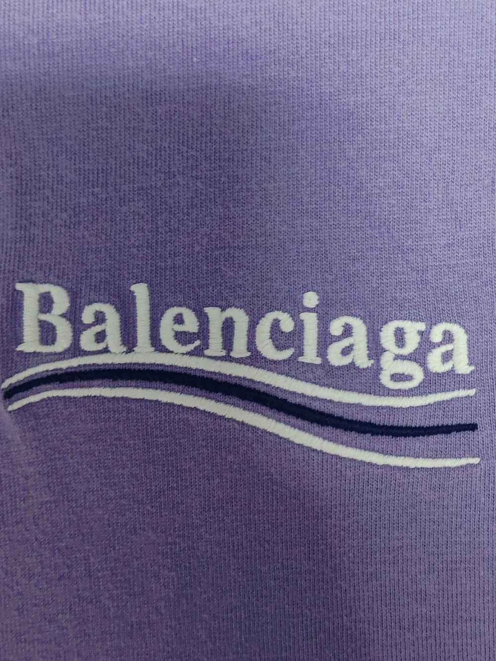 Balenciaga Balenciaga embroidered cola logo washe… - image 4