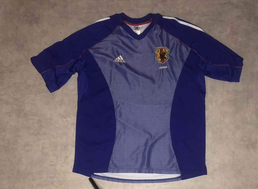 Adidas × Soccer Jersey × Vintage Vintage 2002 Jap… - image 1