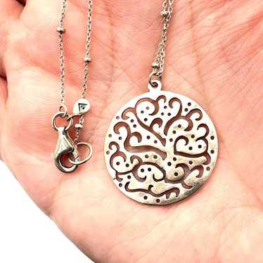 SILPADA Womens Necklace Sterling SIlver Filigree … - image 1