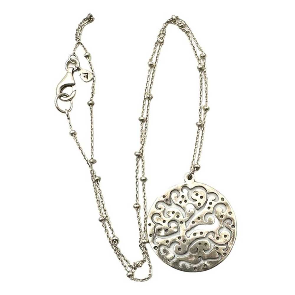 SILPADA Womens Necklace Sterling SIlver Filigree … - image 2