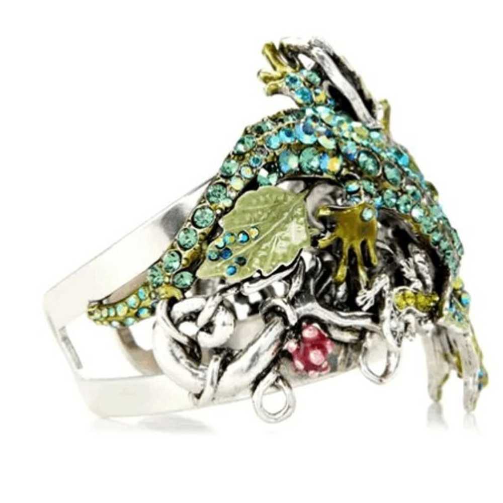 KIRKS FOLLY Salamander Cuff Bracelet - image 2