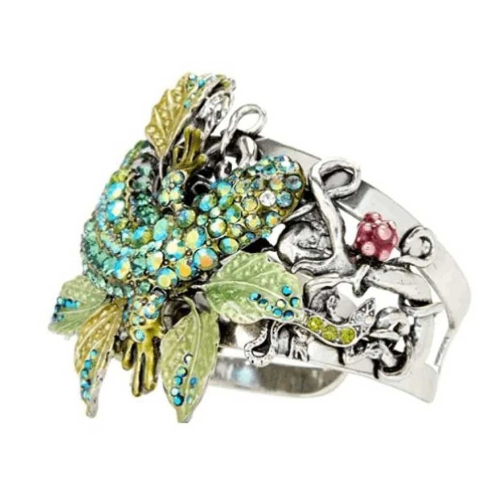 KIRKS FOLLY Salamander Cuff Bracelet - image 3