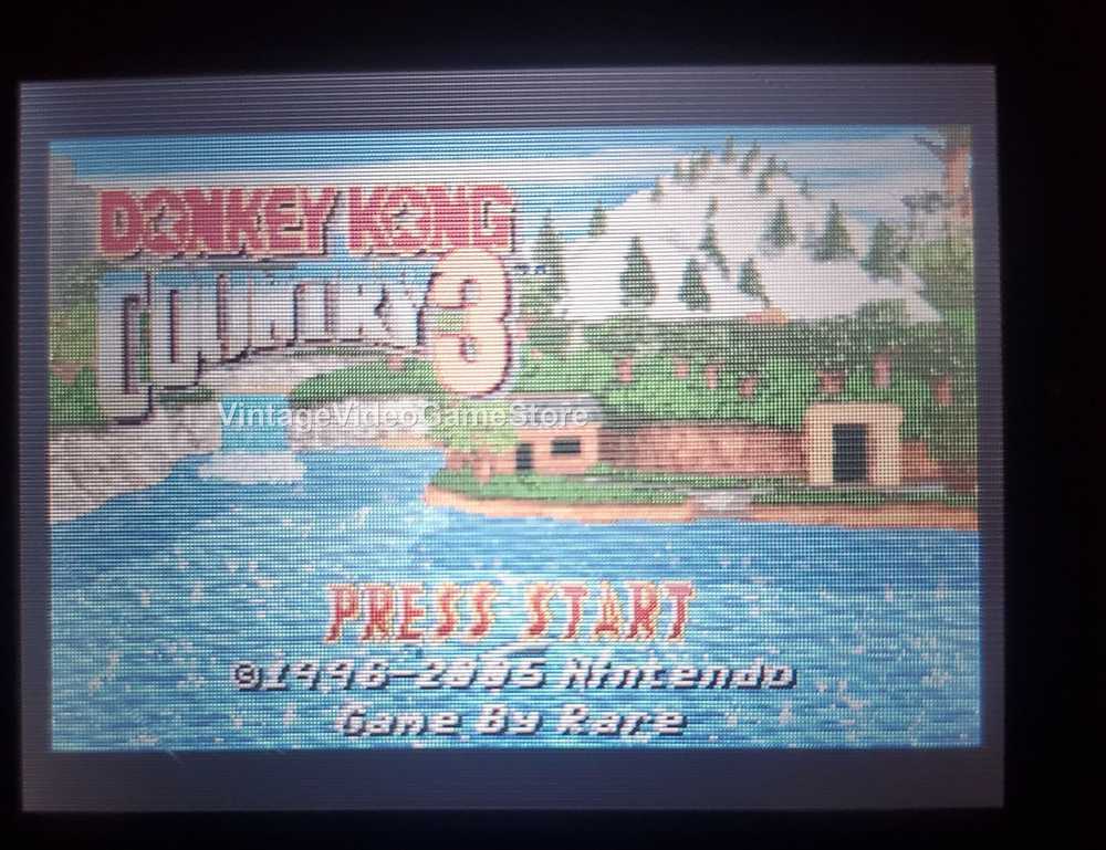 Nintendo Donkey Kong Country DK 1 2 3 GBA Video G… - image 9