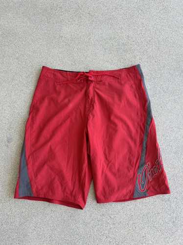 Oneill Vintage O’neil Red & Grey Board Shorts