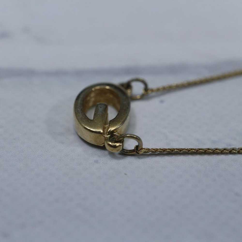 Givenchy Logo Necklace Gold Simple Logo 12 - image 4