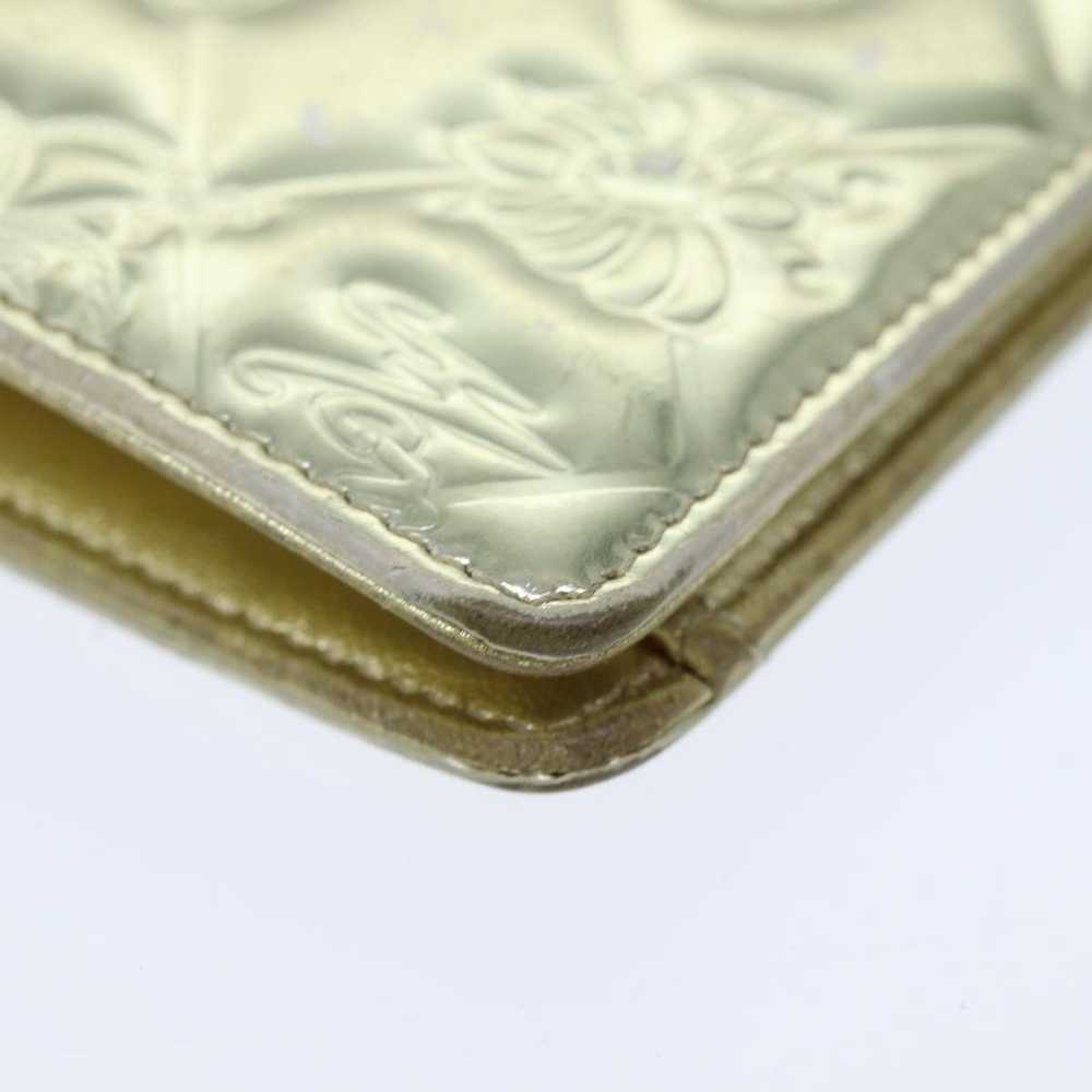 Chanel CHANEL Icon line Wallet Enamel Gold CC Aut… - image 9