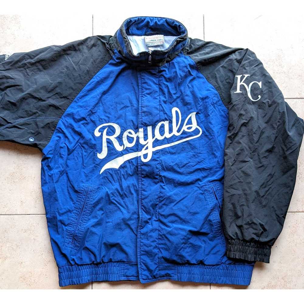 Apex One KC Royals 90s APEX windbreaker XL black … - image 2