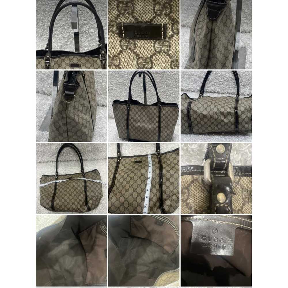 Gucci Attache leather tote - image 7