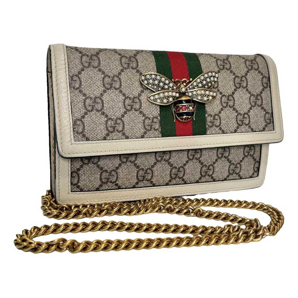 Gucci Queen Margaret leather crossbody bag - image 1