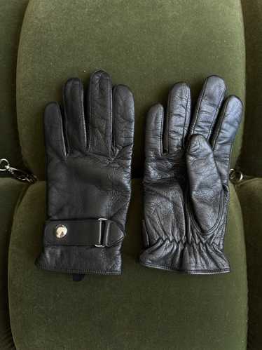 Ralph Lauren Black Leather Gloves