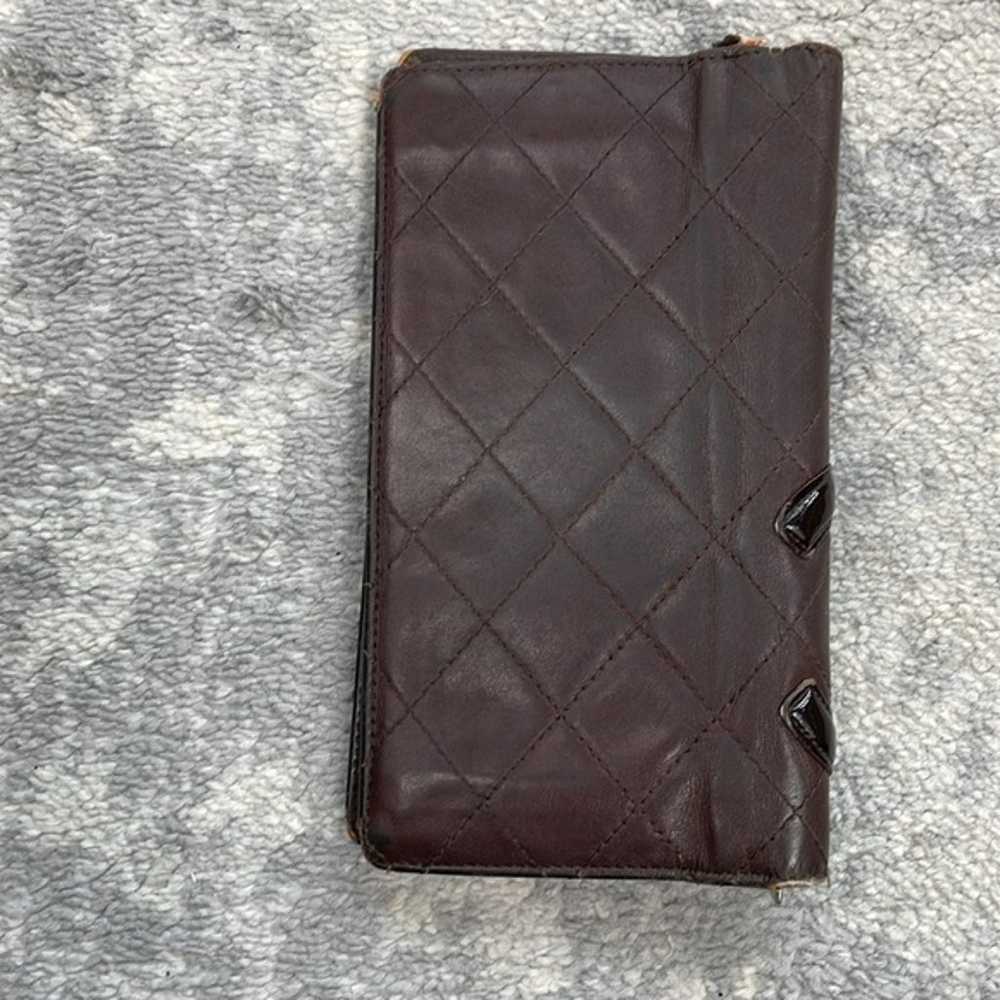 Chanel Vintage Ligne Cambon Yen Bifold Wallet Qui… - image 3