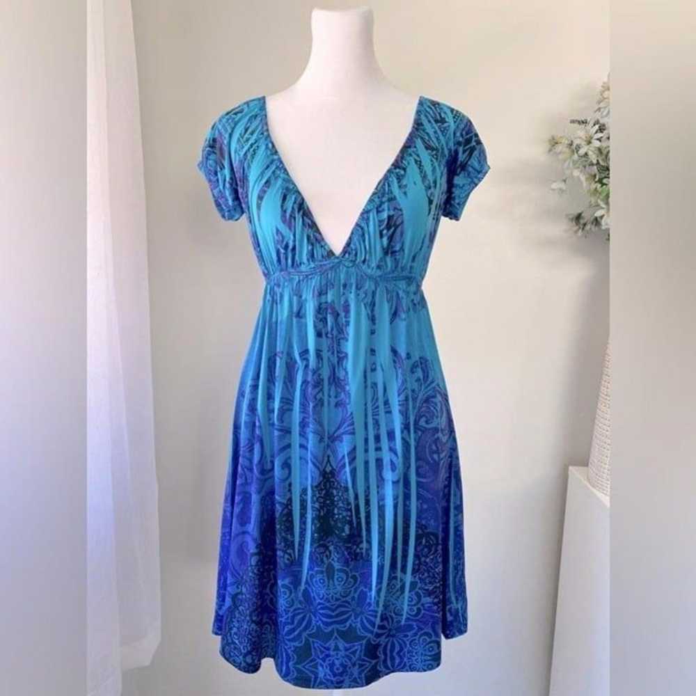 Vintage Y2K Wet Seal Purple & Blue Mini Dress - image 2