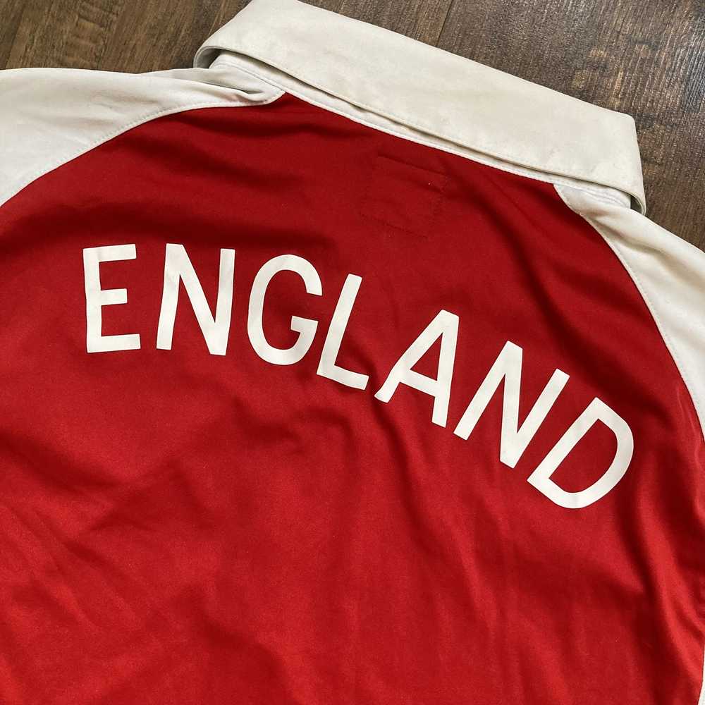 Soccer Jersey × Streetwear × Vintage England Umbr… - image 4