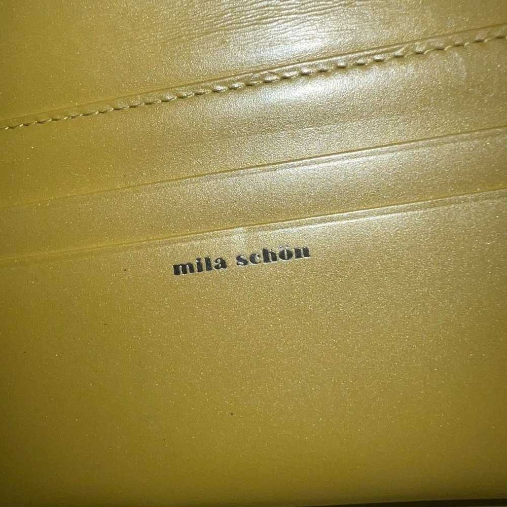 Mila Schon Mila Schön Vintage Chartreuse Wallet w… - image 8