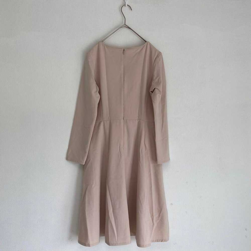 [Natural Beauty Basic] One-piece Pink [S] Long-sl… - image 3