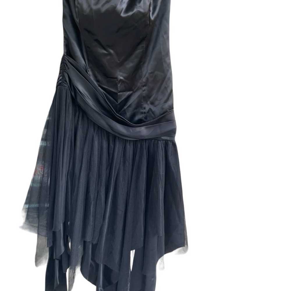 Zum Zum vintage 1980s satin and tulle party dress… - image 1