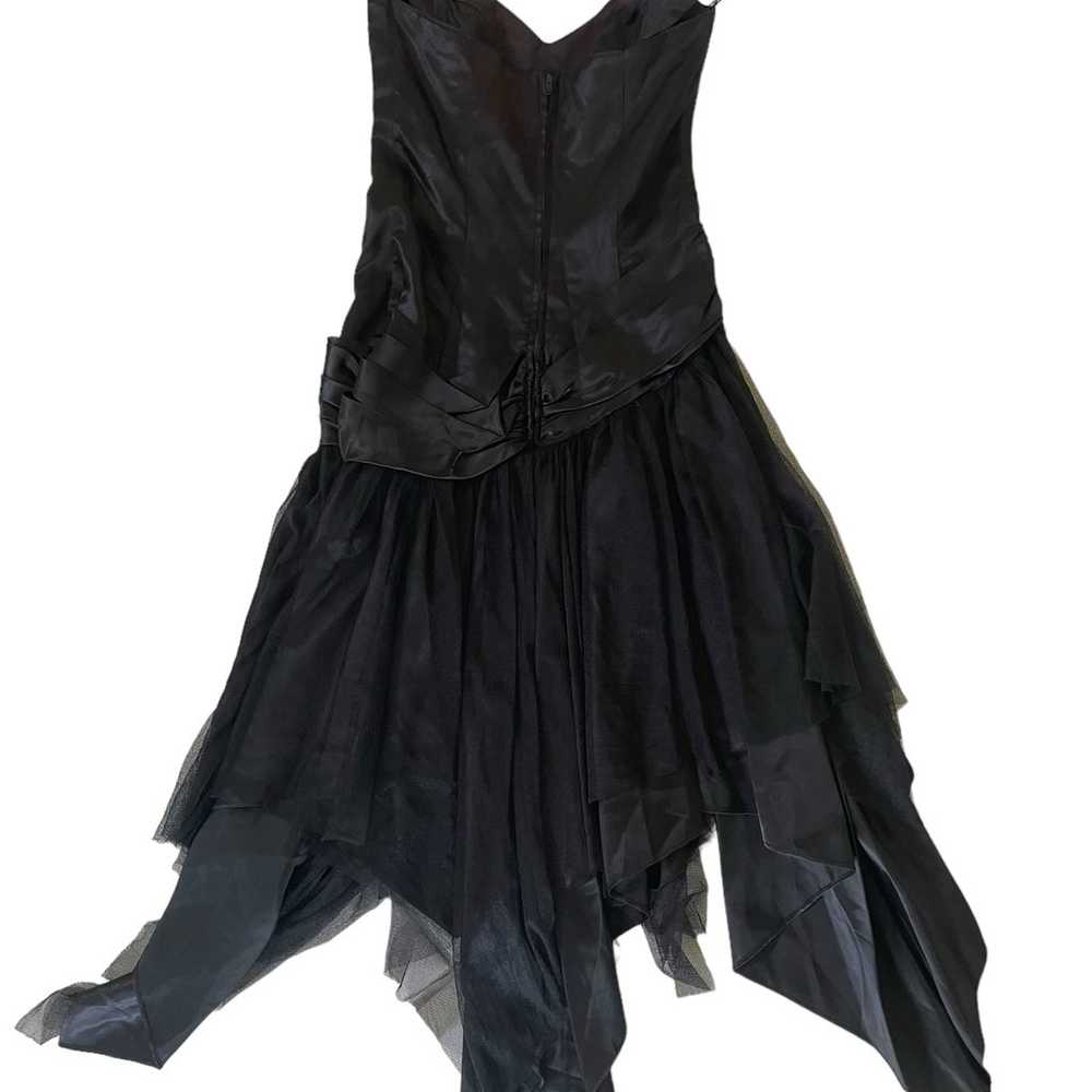 Zum Zum vintage 1980s satin and tulle party dress… - image 2