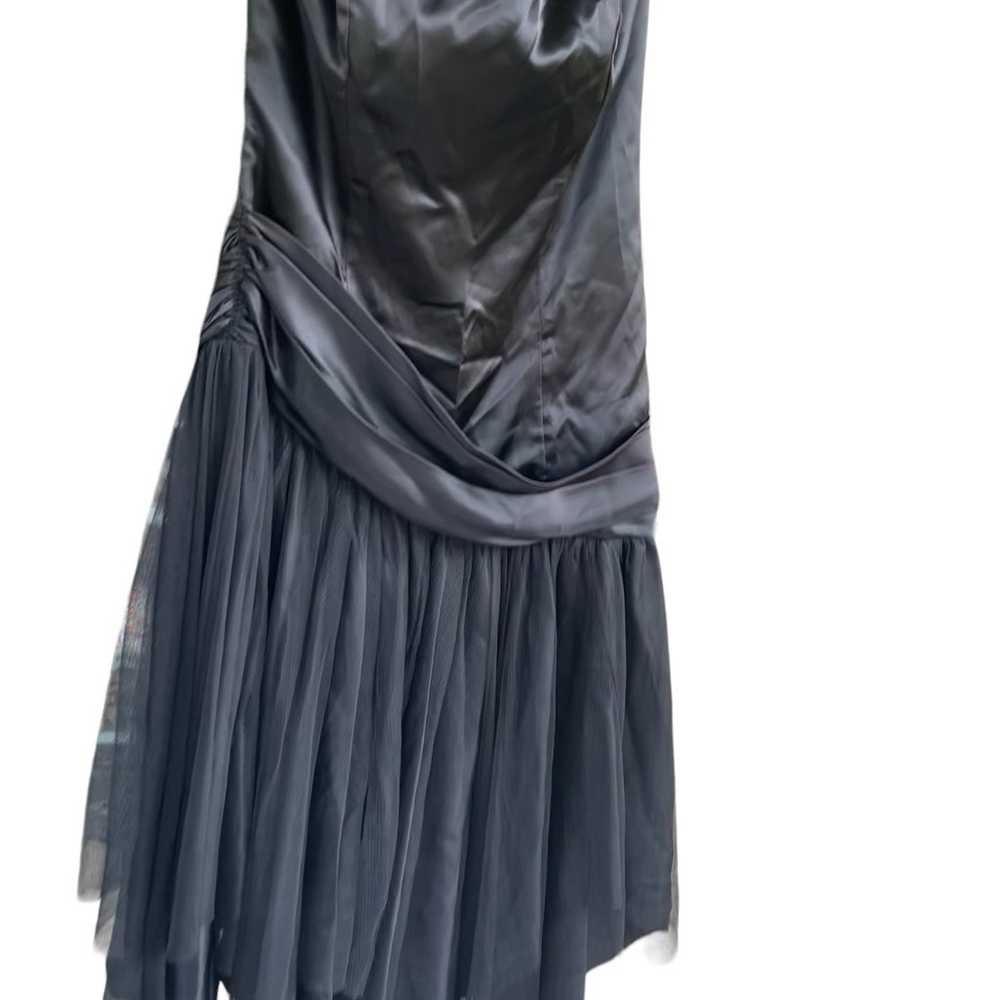 Zum Zum vintage 1980s satin and tulle party dress… - image 6