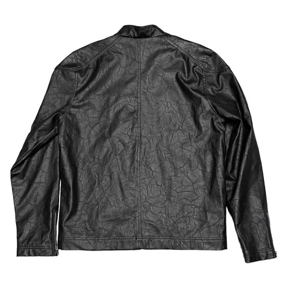 Ecko Unltd. Marc Ecko CUT & SEW Faux Leather Bomb… - image 4