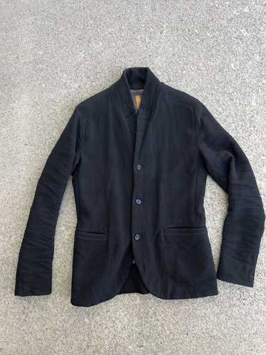 Layer-0 × Layer0 wool 4-way stretch blazer