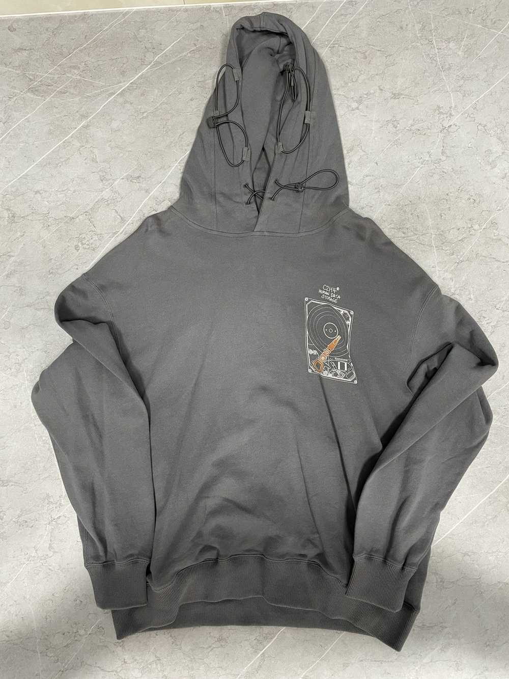 C2h4 Human data storage hoodie S - image 1