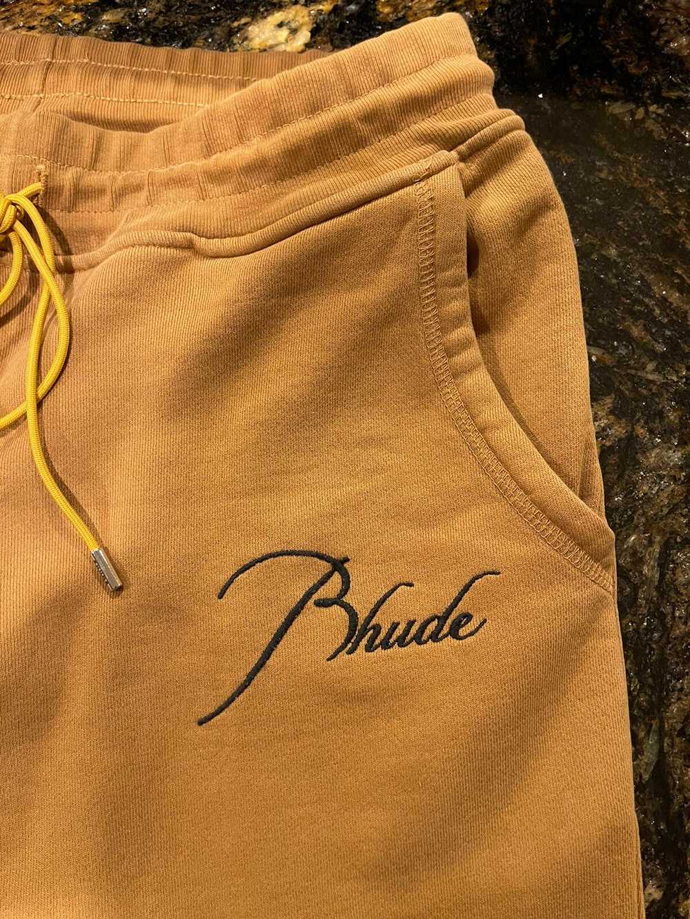 Rhude Rhude Embroidered Script Logo Lounge Sweatp… - image 10