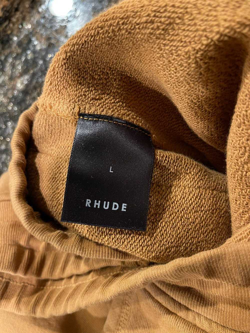 Rhude Rhude Embroidered Script Logo Lounge Sweatp… - image 8